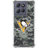 NHL Pittsburgh Penguins Camo Moto G Power 5G (2025) Clear Case